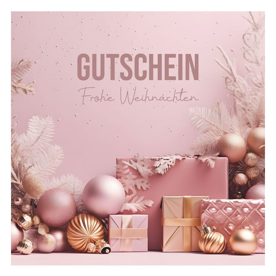 Gutscheine Weihnachten mit Kuvert - 12x12cm
