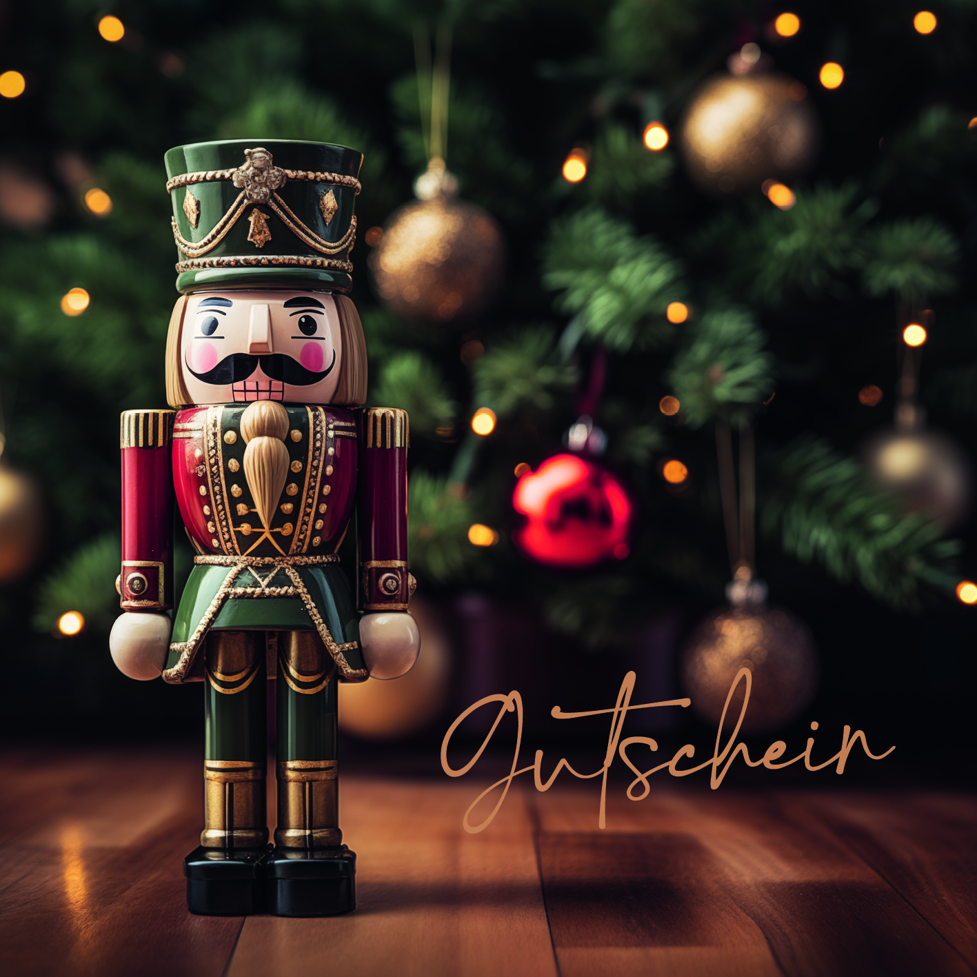 Gutscheine Weihnachten mit Kuvert - 12x12cm