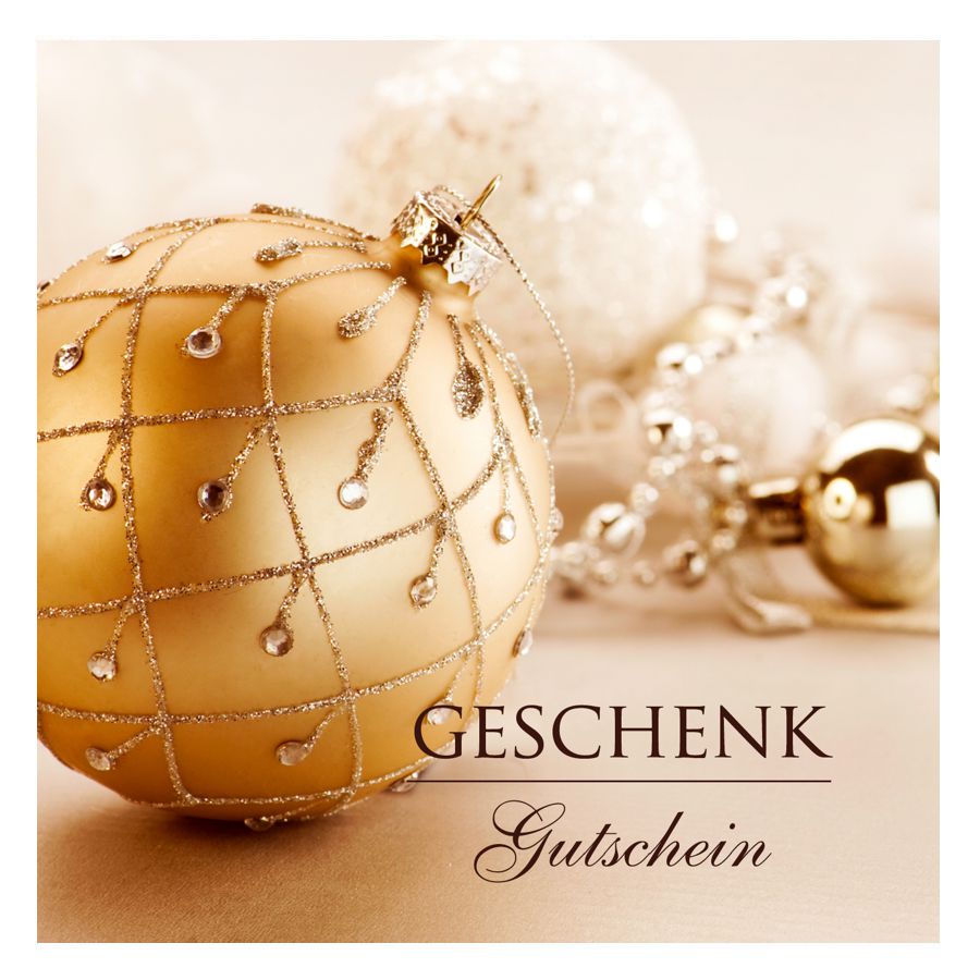 Gutscheine Weihnachten mit Kuvert - 12x12cm