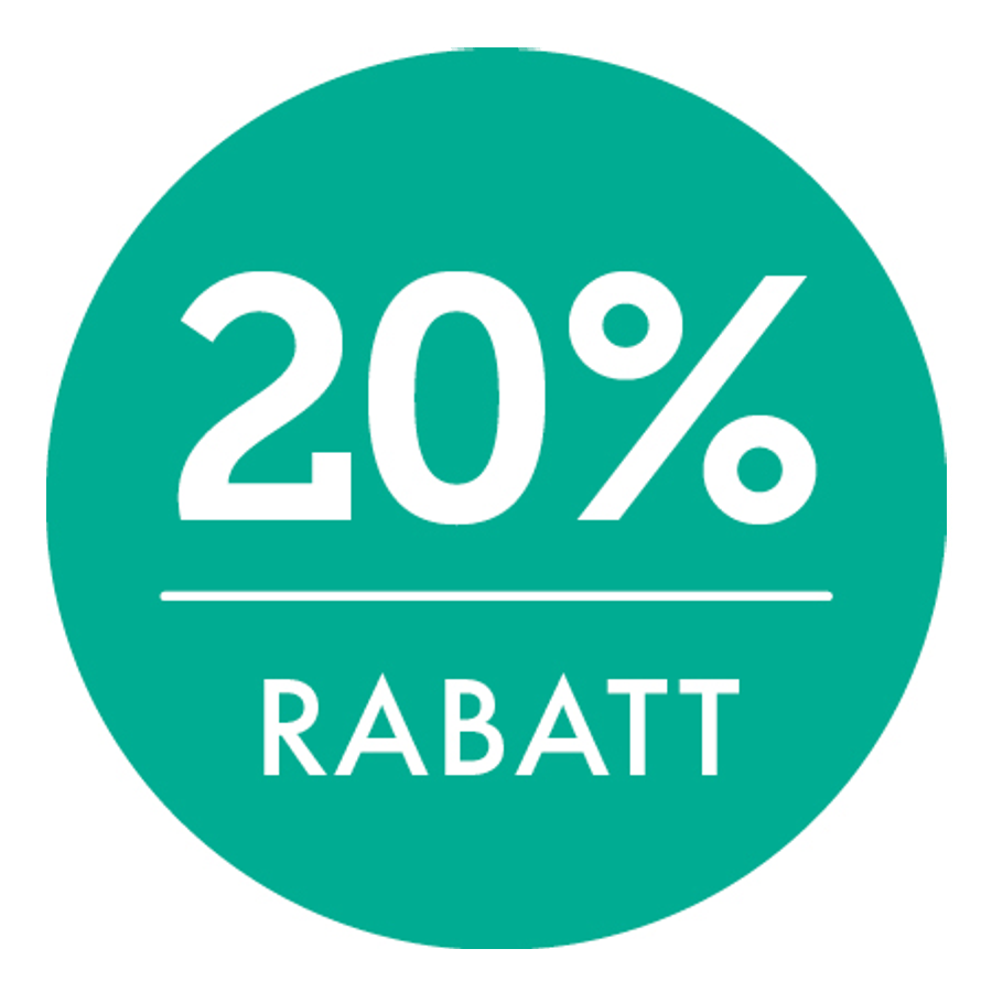 Haftetiketten 02 türkis - 20% Rabatt