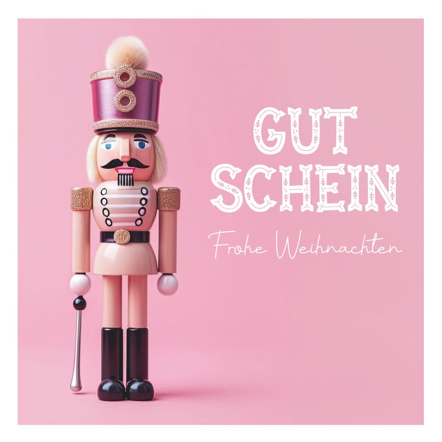 Gutscheine Weihnachten mit Kuvert - 12x12cm