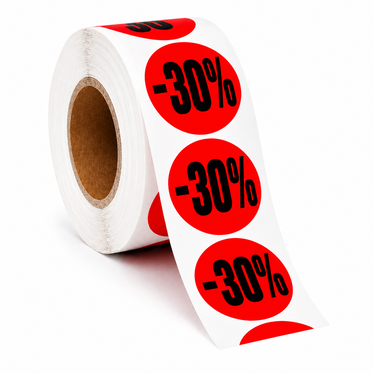 Haftetiketten leuchtrot - 30%