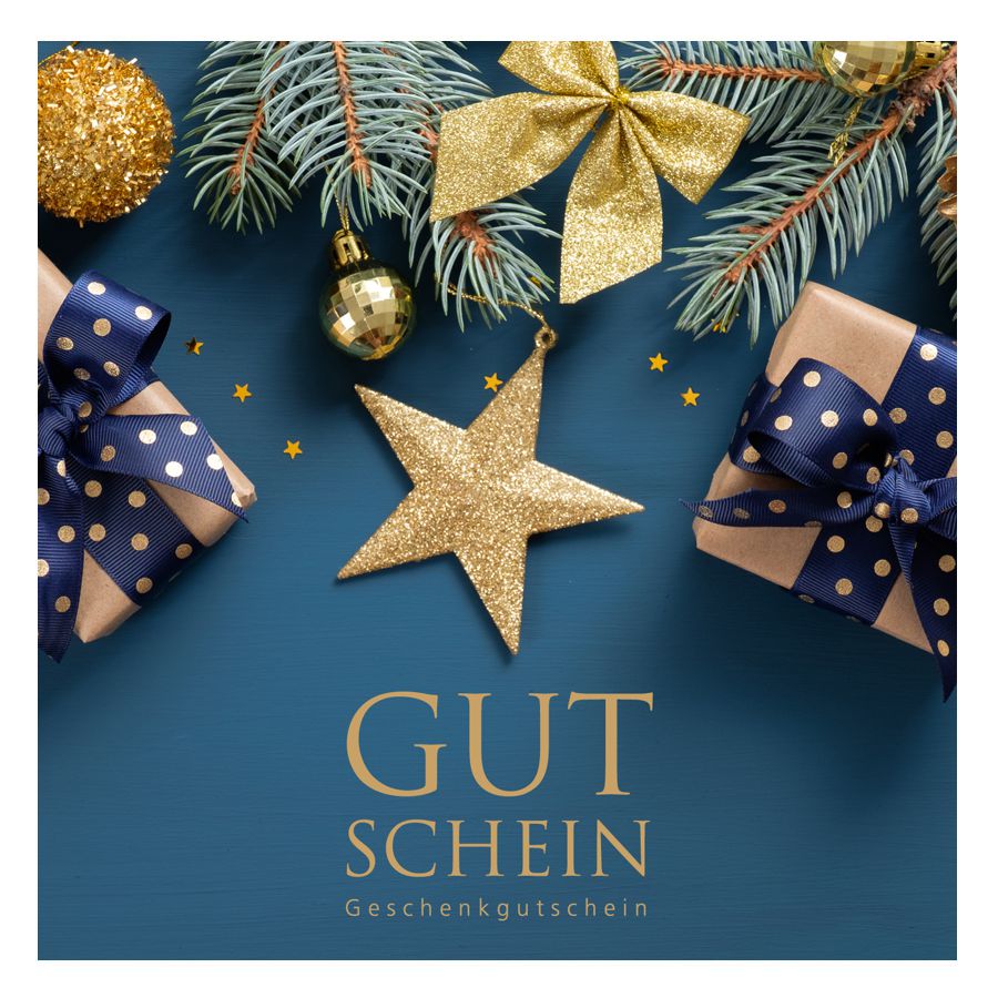 Gutscheine Weihnachten mit Kuvert - 12x12cm