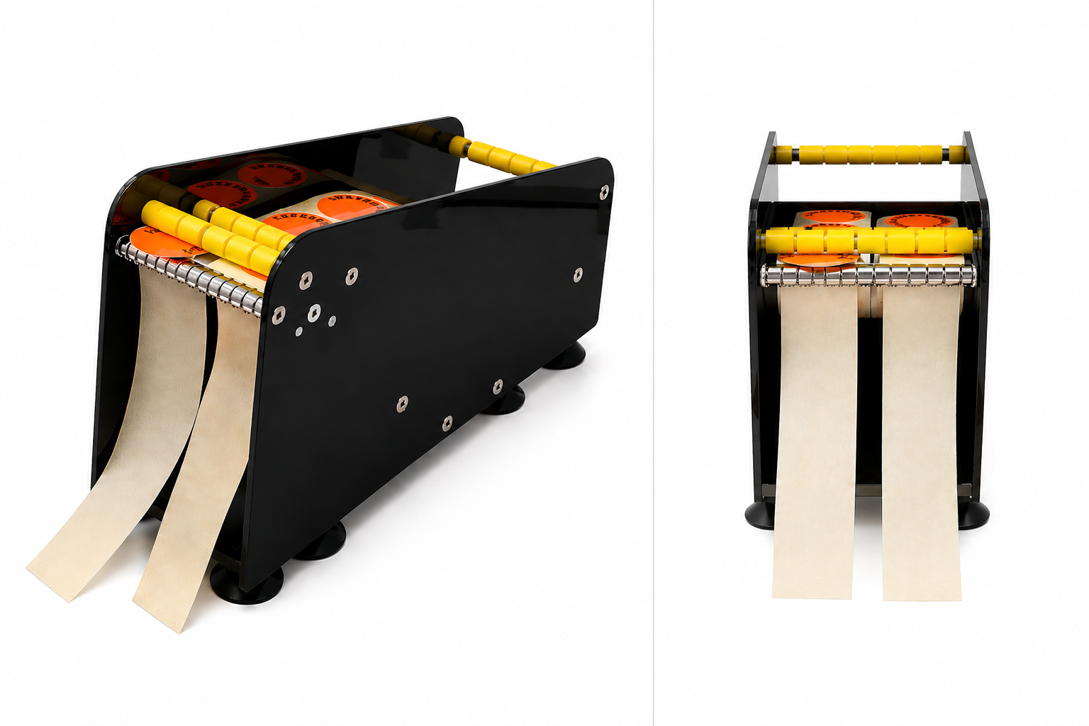 Etikettenspender für Rollen