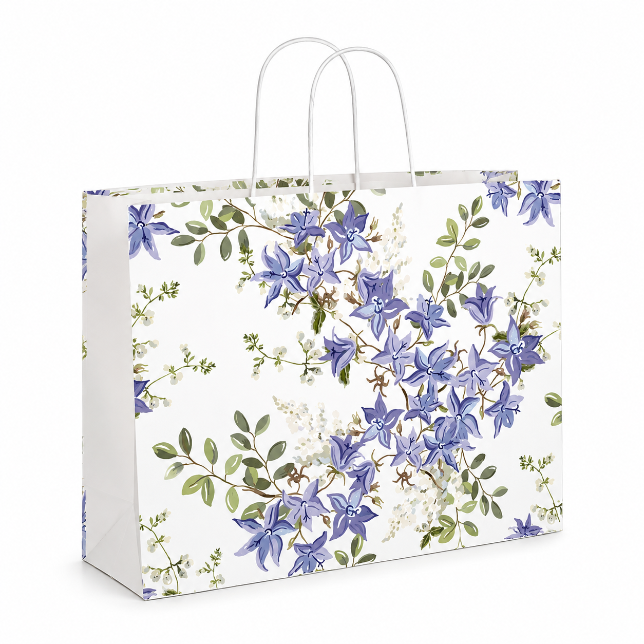 Papiertüten Bluebell - Kordelgriff