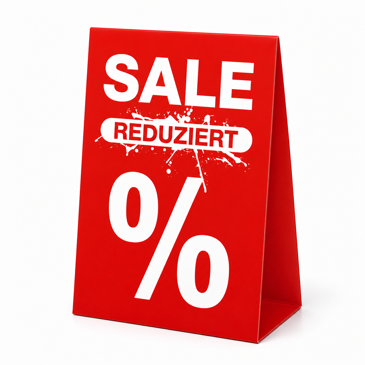 Dachaufsteller Sale % Reduziert DIN A3