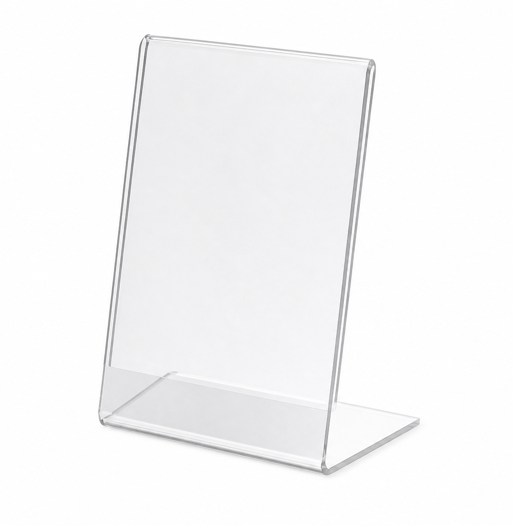 L-Aufsteller transparent DIN A4-A7