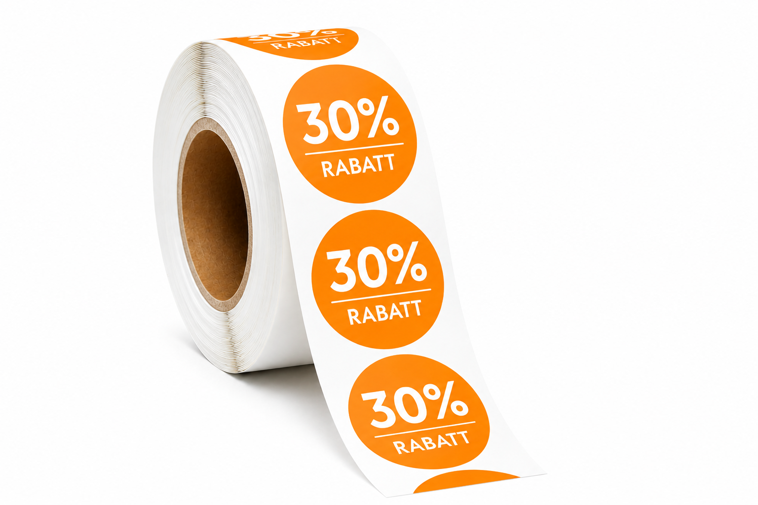 Haftetiketten 03 orange - 30% Rabatt