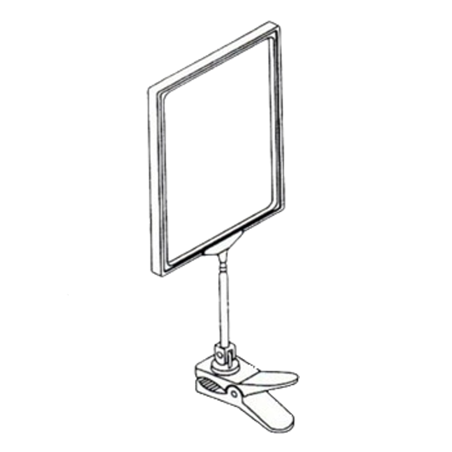 Plakatrahmen Kunststoff DIN A3-A5 + Klammer Plakatrahmen Kunststoff DIN A3-A5 + Klammer