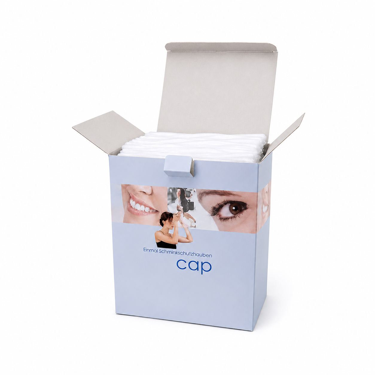 Schminkschutzhauben - Box