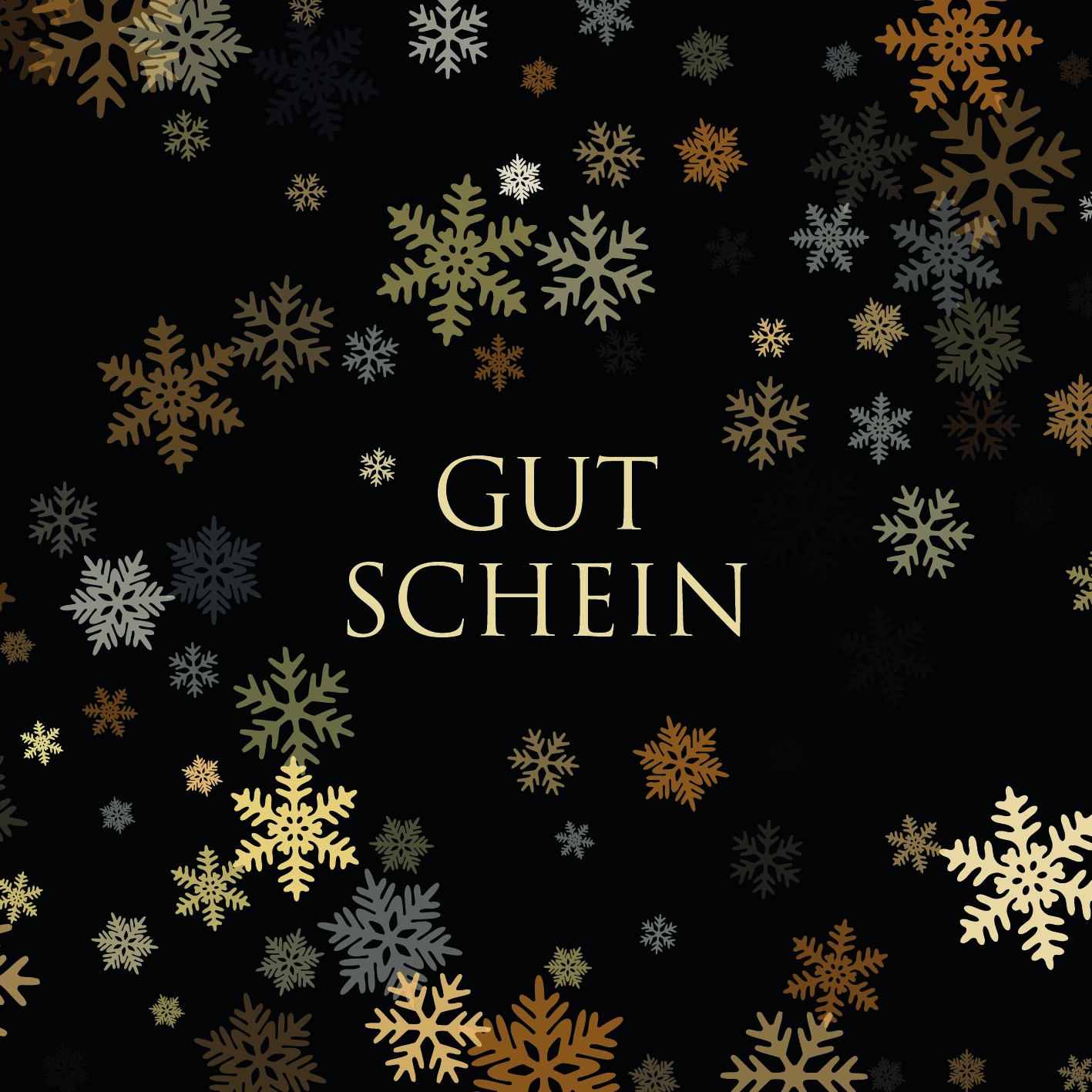 Gutscheine Weihnachten mit Kuvert - 12x12cm