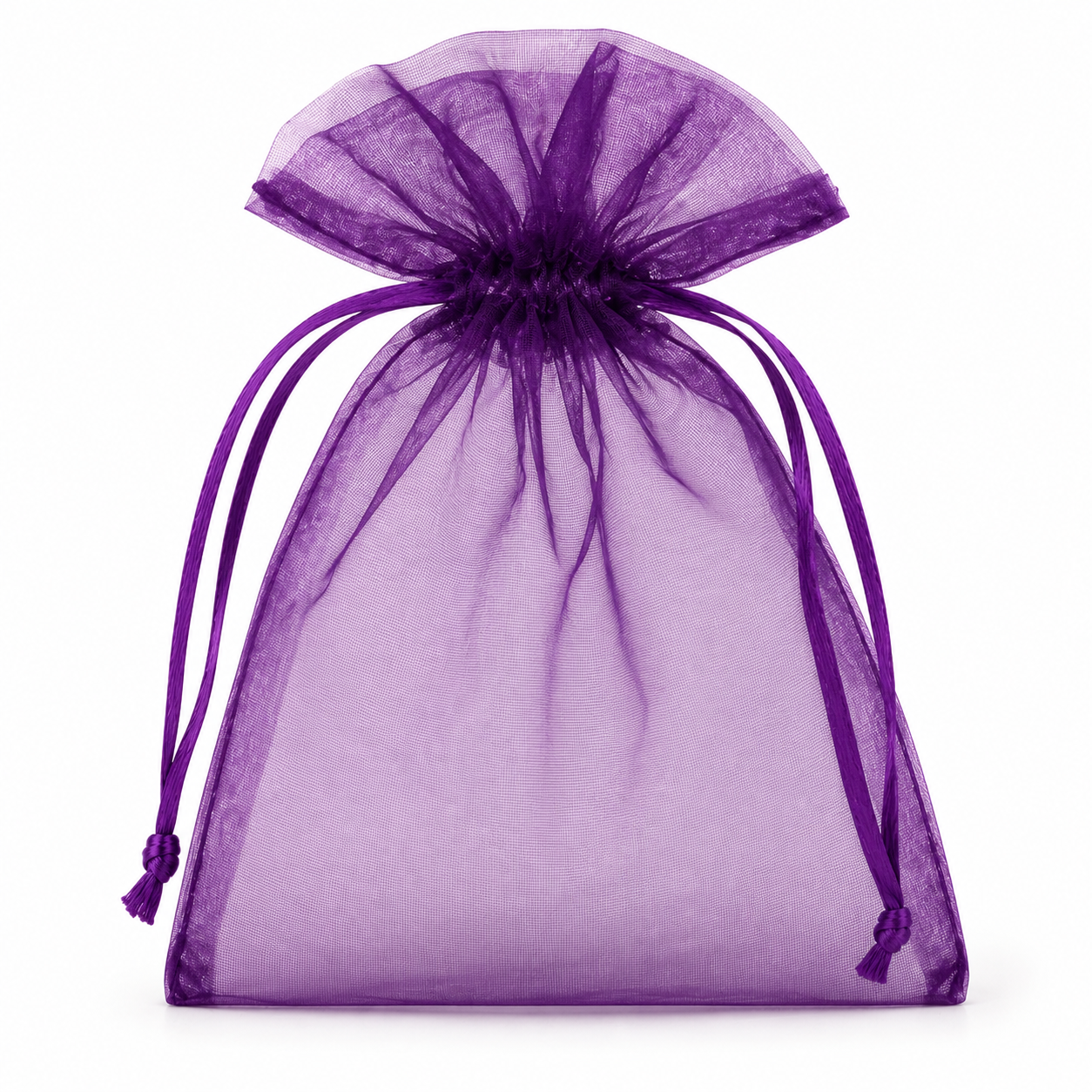 Organzabeutel violett